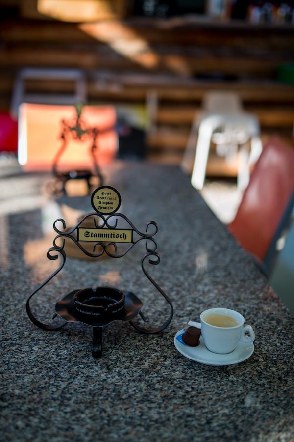 Hotel Restaurant Simplon フルティゲン エクステリア 写真